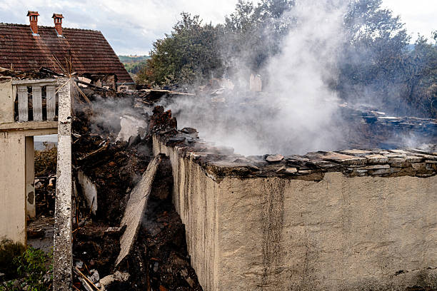 Professional Fire Damage Removal technician working in Voorhees, NJ